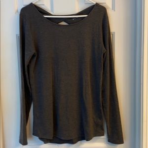 Grey Athleta top